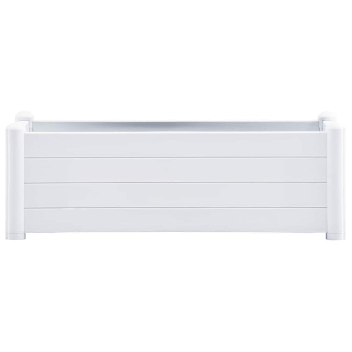 højbed 100x43x35 cm PP hvid