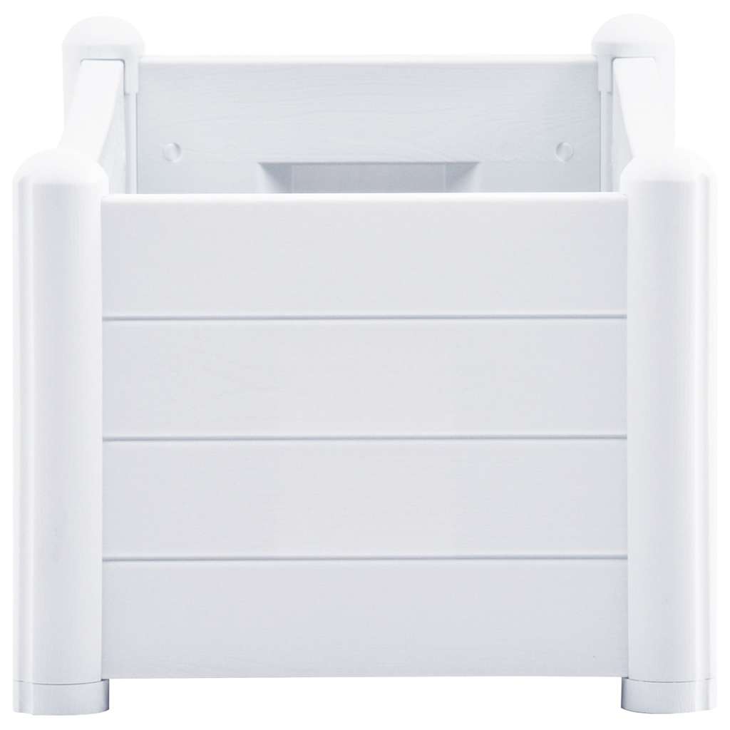højbed 100x43x35 cm PP hvid