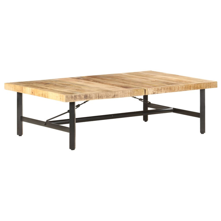sofabord 142x90x42 cm massivt mangotræ