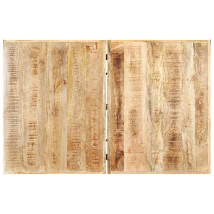 sofabord 142x90x42 cm massivt mangotræ