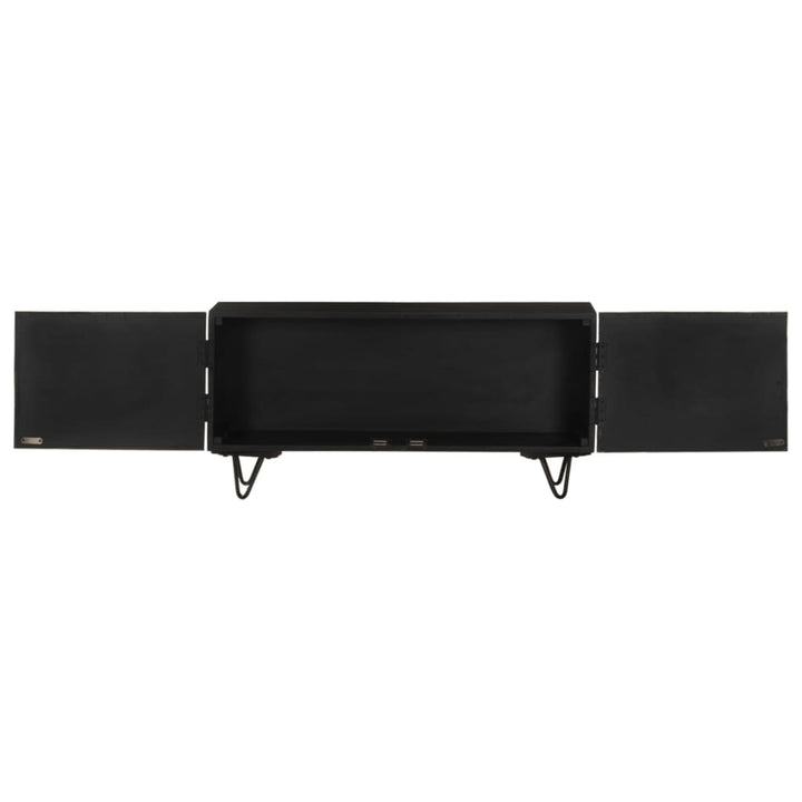 tv-skab 90x30x45 cm massivt mangotræ