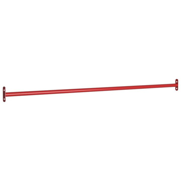 kolbøttestang 2 stk. 125 cm stål rød