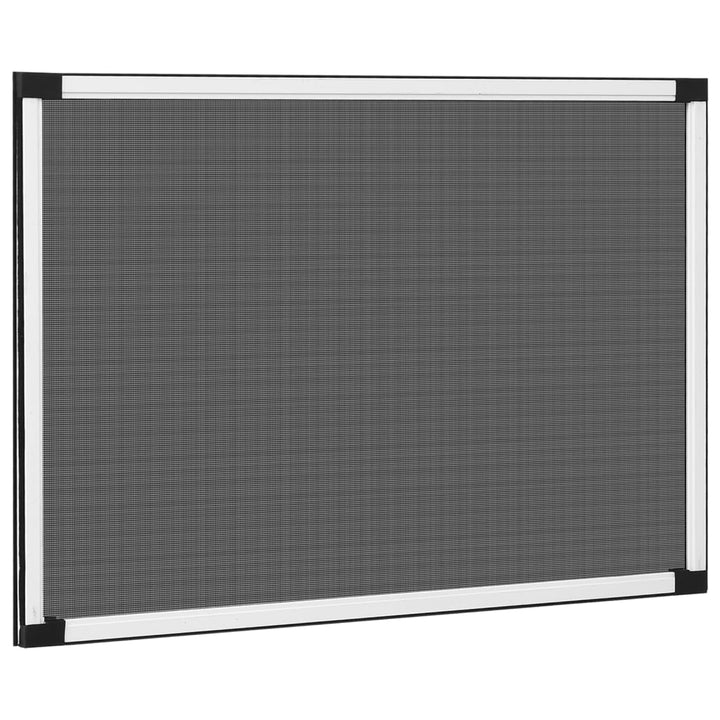 udvideligt insektnet til vinduer (75-143)x50 cm hvid