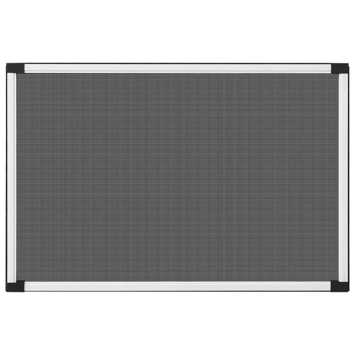 udvideligt insektnet til vinduer (75-143)x50 cm hvid