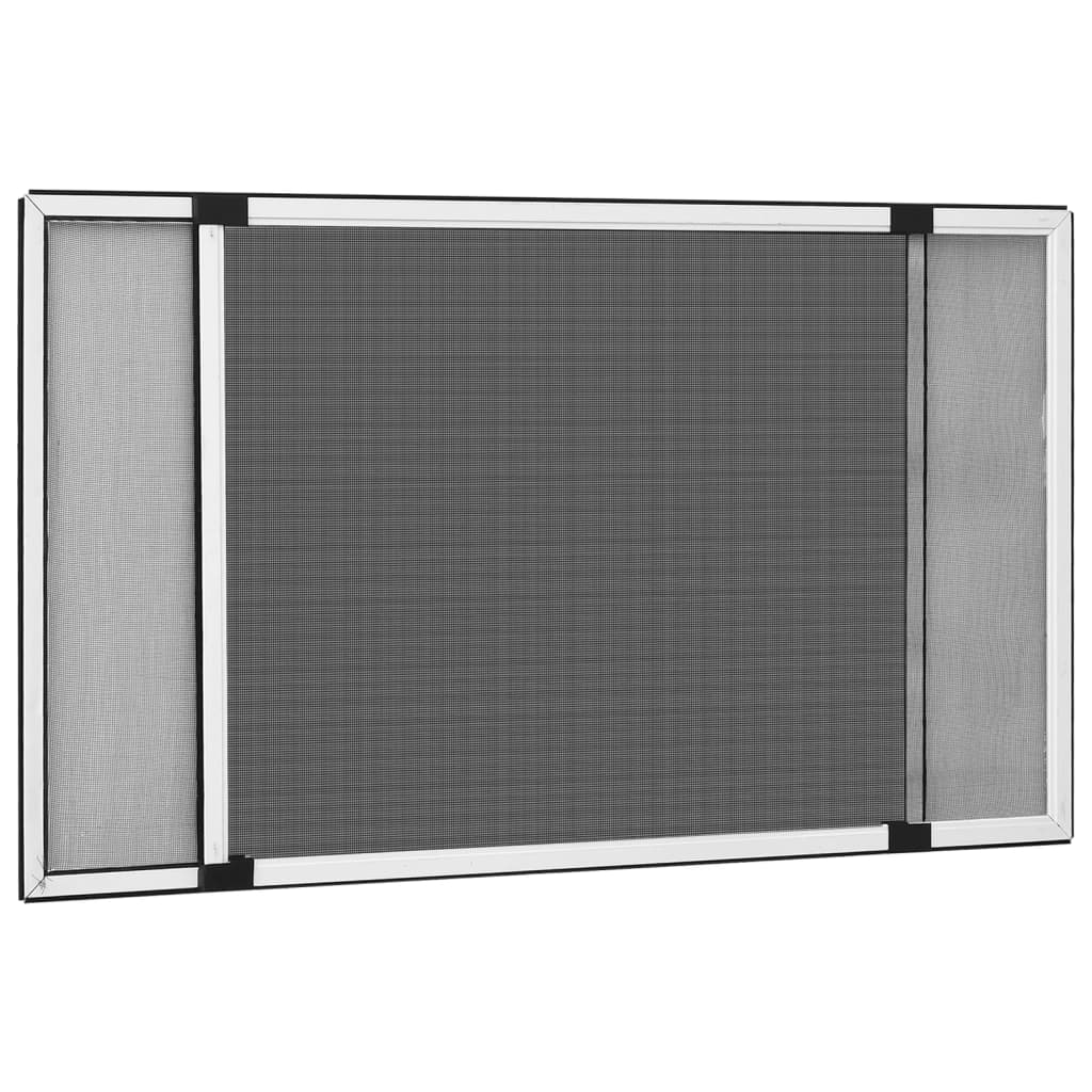 udvideligt insektnet til vinduer (100-193)x75 cm hvid