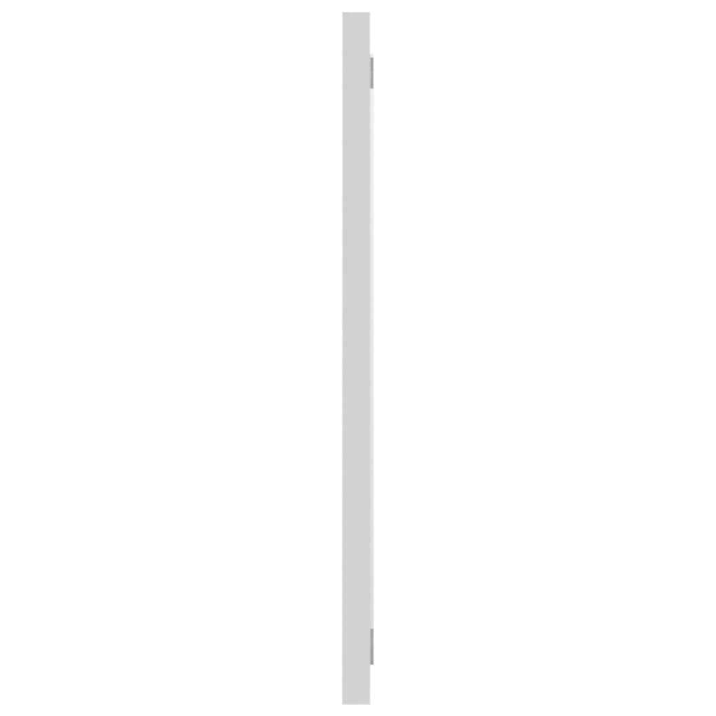 badeværelsesspejl 90x1,5x37 cm spånplade hvid