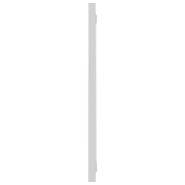 badeværelsesspejl 90x1,5x37 cm spånplade hvid