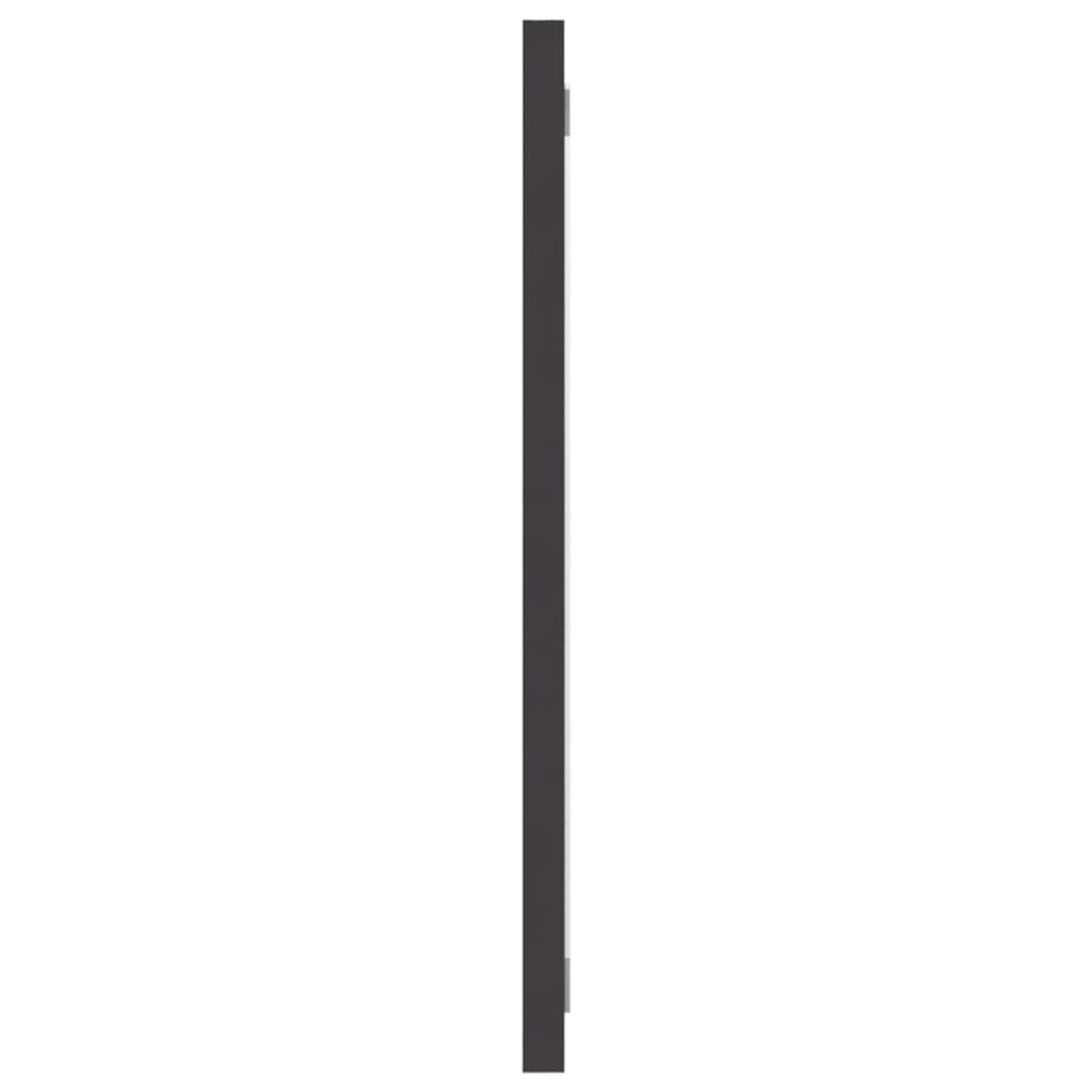 badeværelsesspejl 90x1,5x37 cm spånplade grå