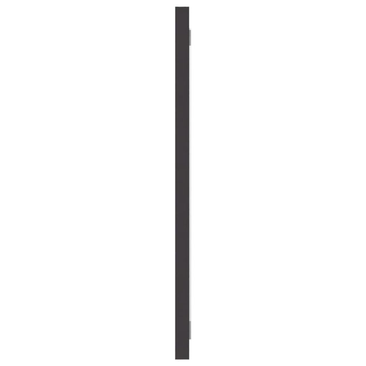 badeværelsesspejl 90x1,5x37 cm spånplade grå