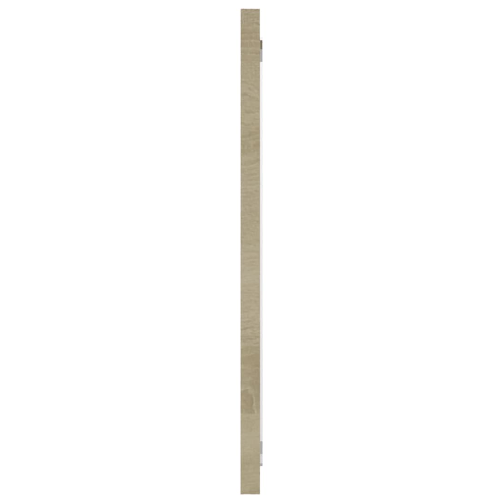 badeværelsesspejl 100x1,5x37 cm spånplade sonoma-eg