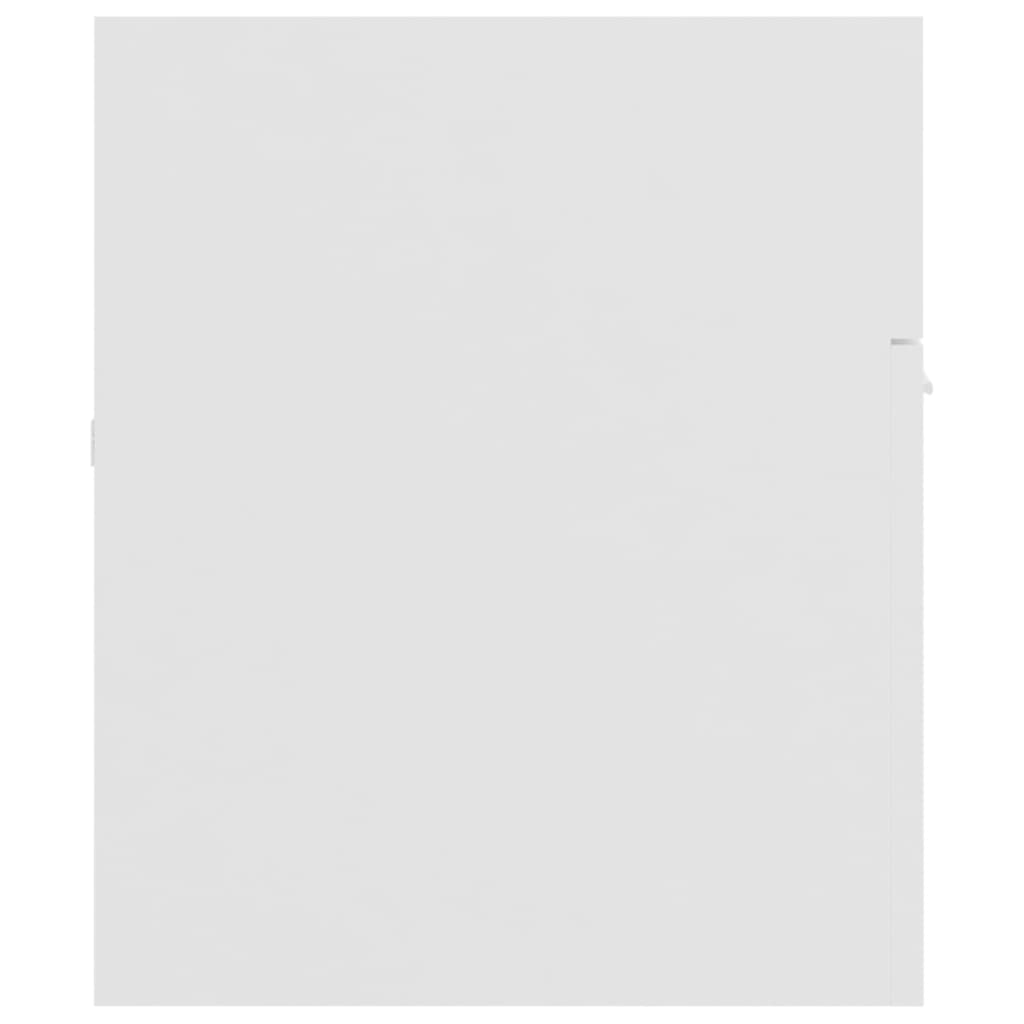 skab til håndvask 100x38,5x46 cm konstrueret træ hvid