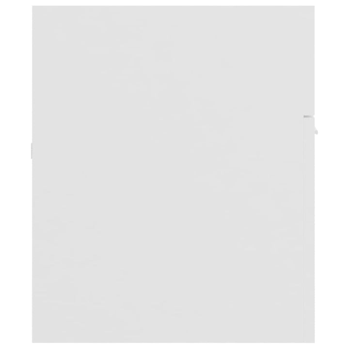skab til håndvask 100x38,5x46 cm konstrueret træ hvid