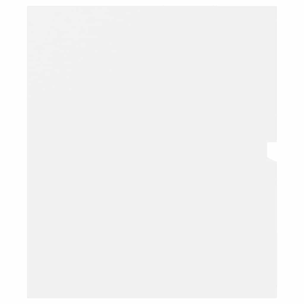 skab til håndvask 80x38,5x45 cm konstrueret træ hvid