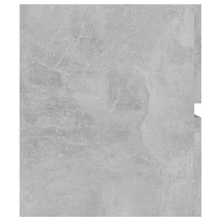 skab til håndvask 100x38,5x45 cm konstrueret træ betongrå