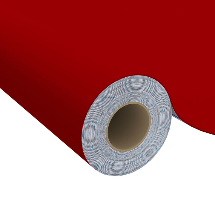 selvklæbende møbelfolie 2 stk. 500x90 cm PVC rød