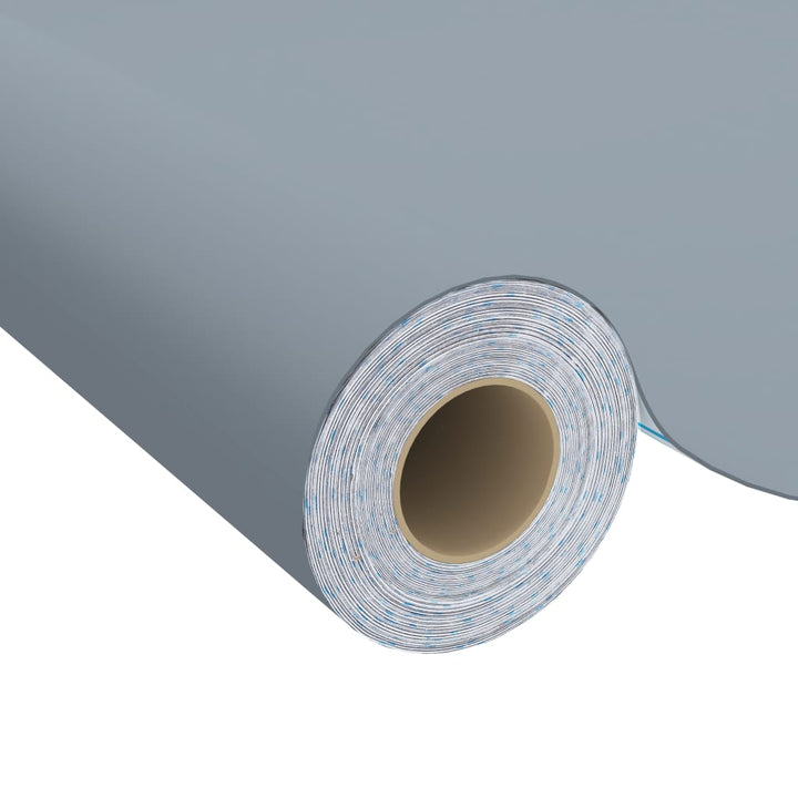 selvklæbende møbelfolie 2 stk. 500x90 cm PVC grå