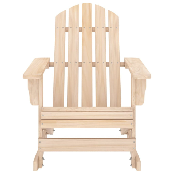 Adirondack-gyngestol massivt grantræ