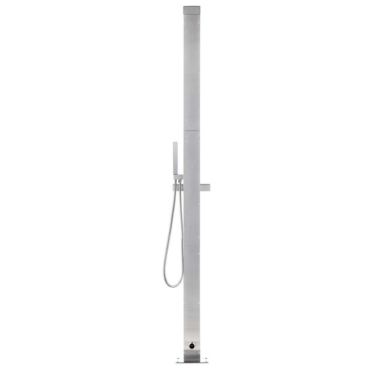 havebruser 220 cm rustfrit stål