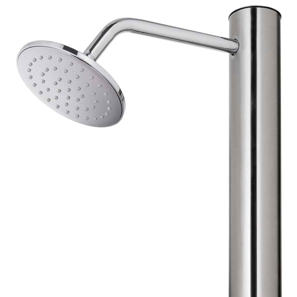 havebruser 215 cm rustfrit stål