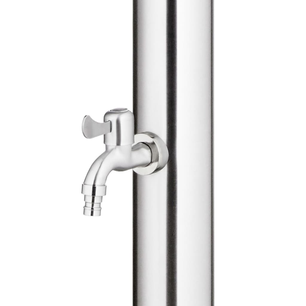 havebruser 215 cm rustfrit stål
