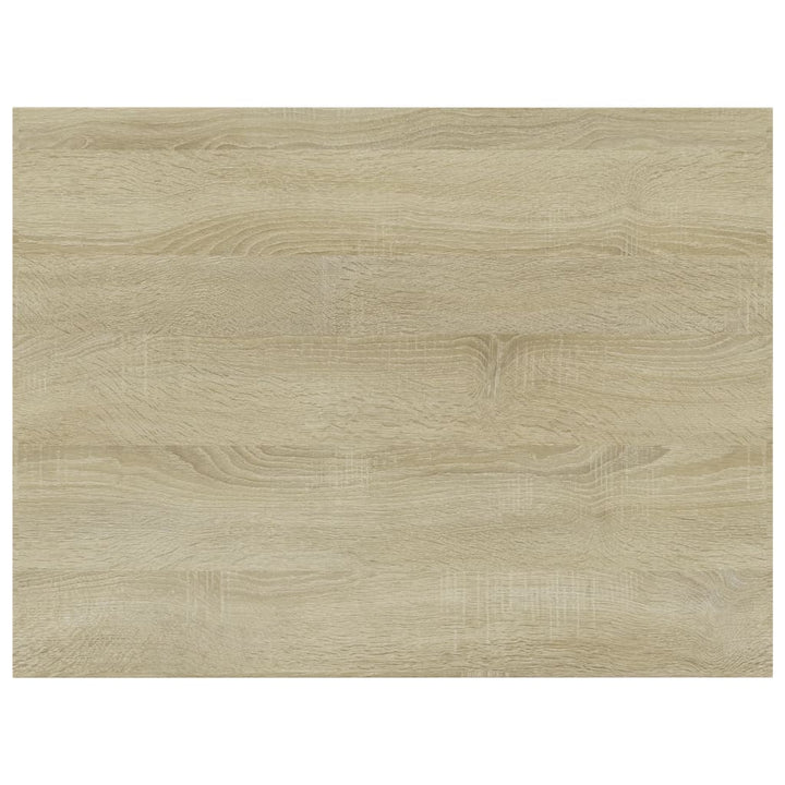 boghylder 4 stk. 40x30x1,5 cm konstrueret træ sonoma-eg