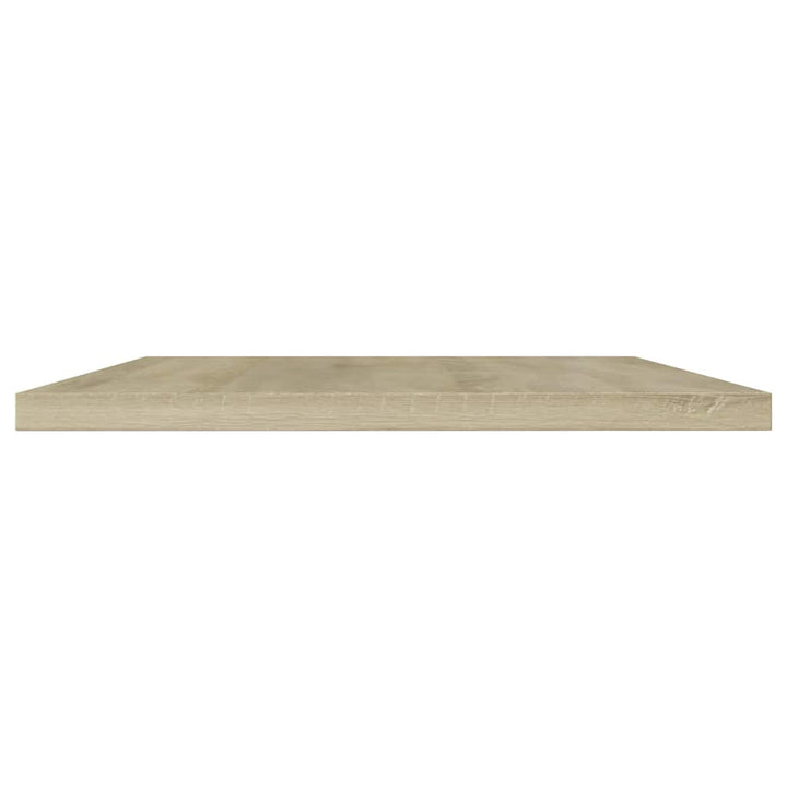 boghylder 8 stk. 40x30x1,5 cm konstrueret træ sonoma-eg