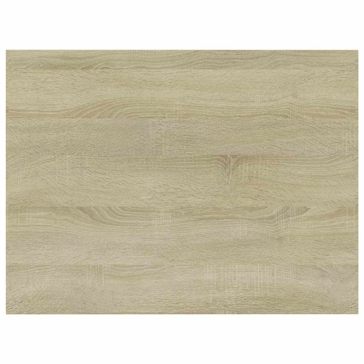 boghylder 8 stk. 40x30x1,5 cm konstrueret træ sonoma-eg