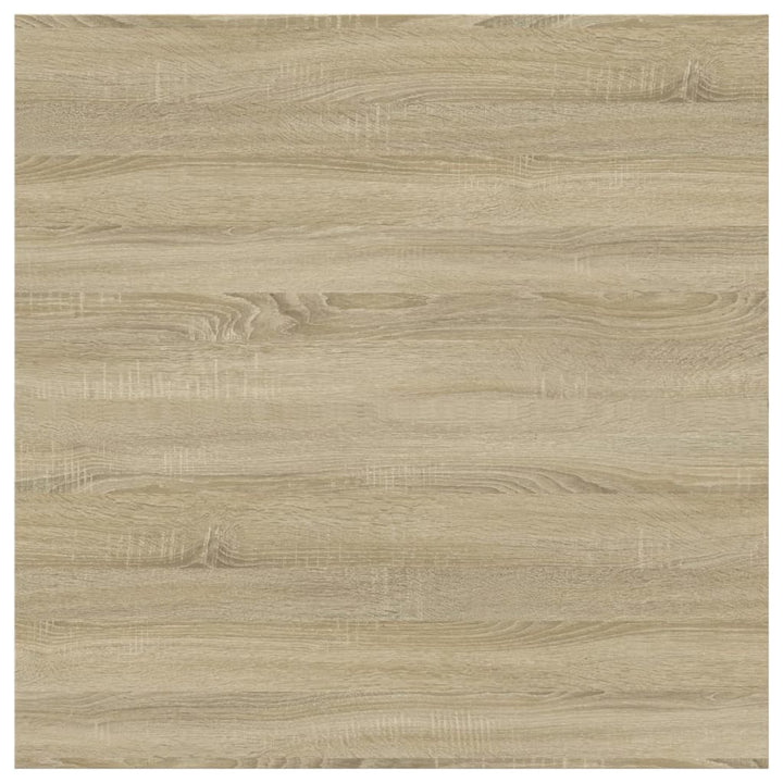 boghylder 4 stk. 40x40x1,5 cm konstrueret træ sonoma-eg