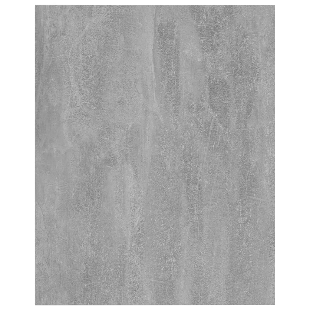 boghylder 4 stk. 40x50x1,5 cm konstrueret træ betongrå