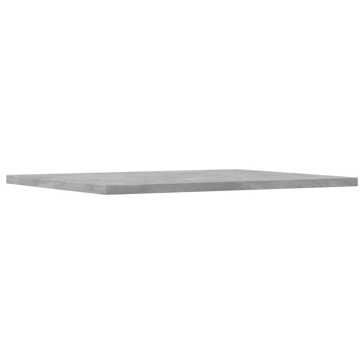 boghylder 8 stk. 40x50x1,5 cm konstrueret træ betongrå