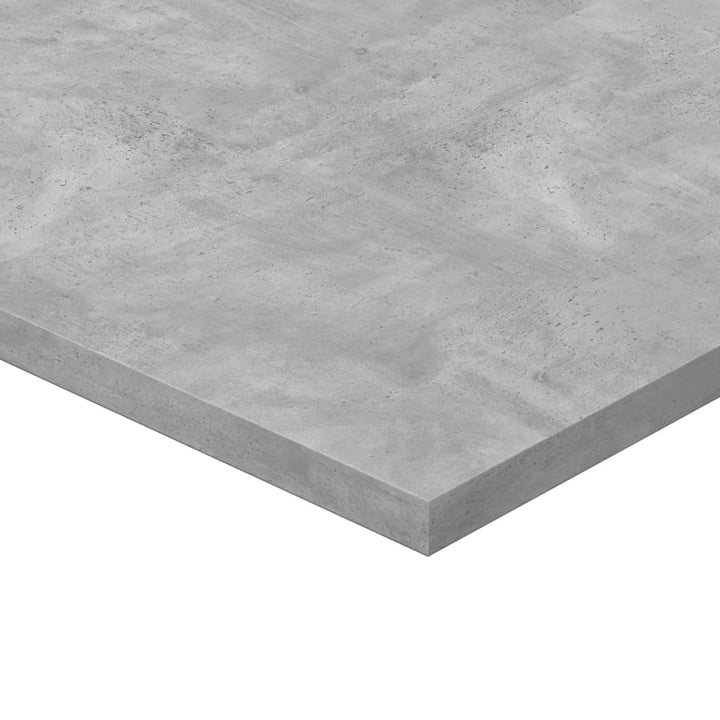 boghylder 8 stk. 40x50x1,5 cm konstrueret træ betongrå