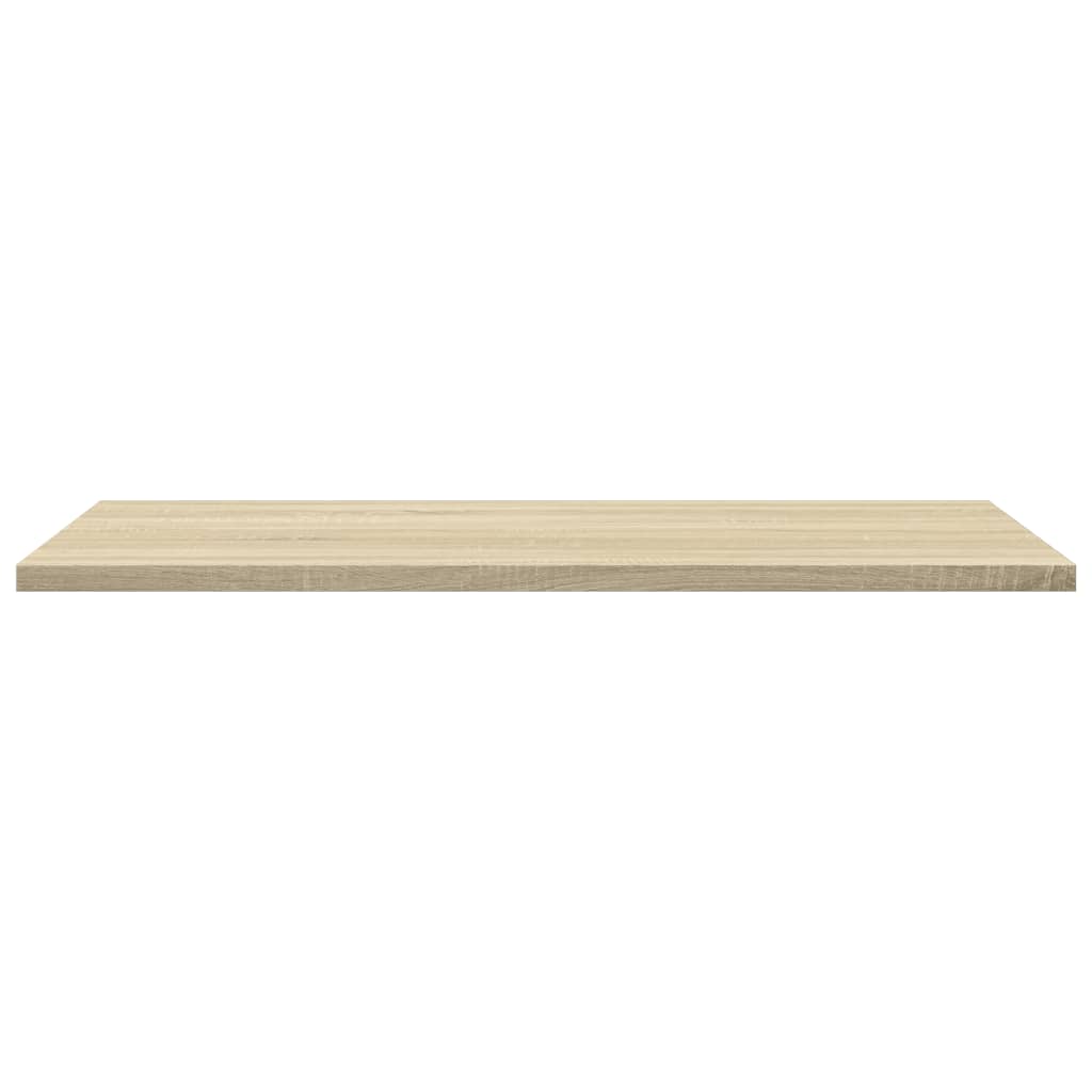boghylder 4 stk. 60x30x1,5 cm konstrueret træ sonoma-eg