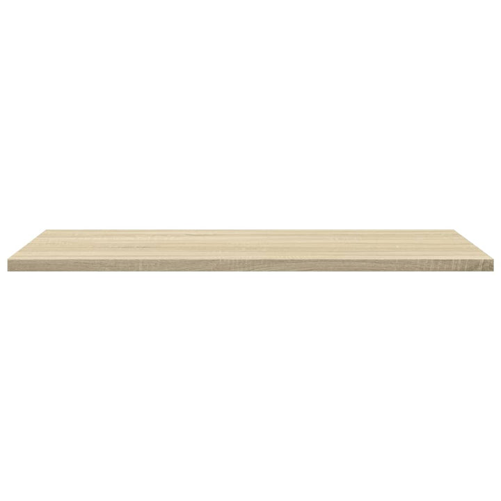 boghylder 4 stk. 60x30x1,5 cm konstrueret træ sonoma-eg
