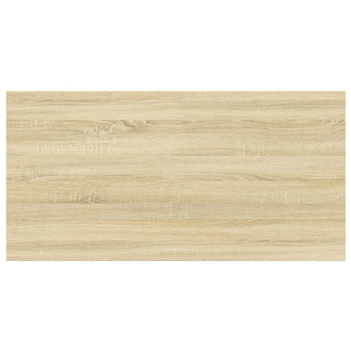 boghylder 4 stk. 60x30x1,5 cm konstrueret træ sonoma-eg