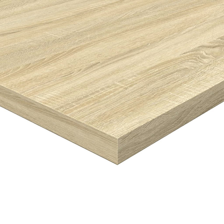 boghylder 4 stk. 60x30x1,5 cm konstrueret træ sonoma-eg