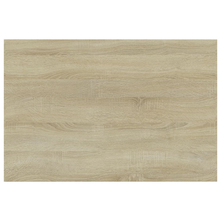 boghylder 8 stk. 60x40x1,5 cm konstrueret træ sonoma-eg
