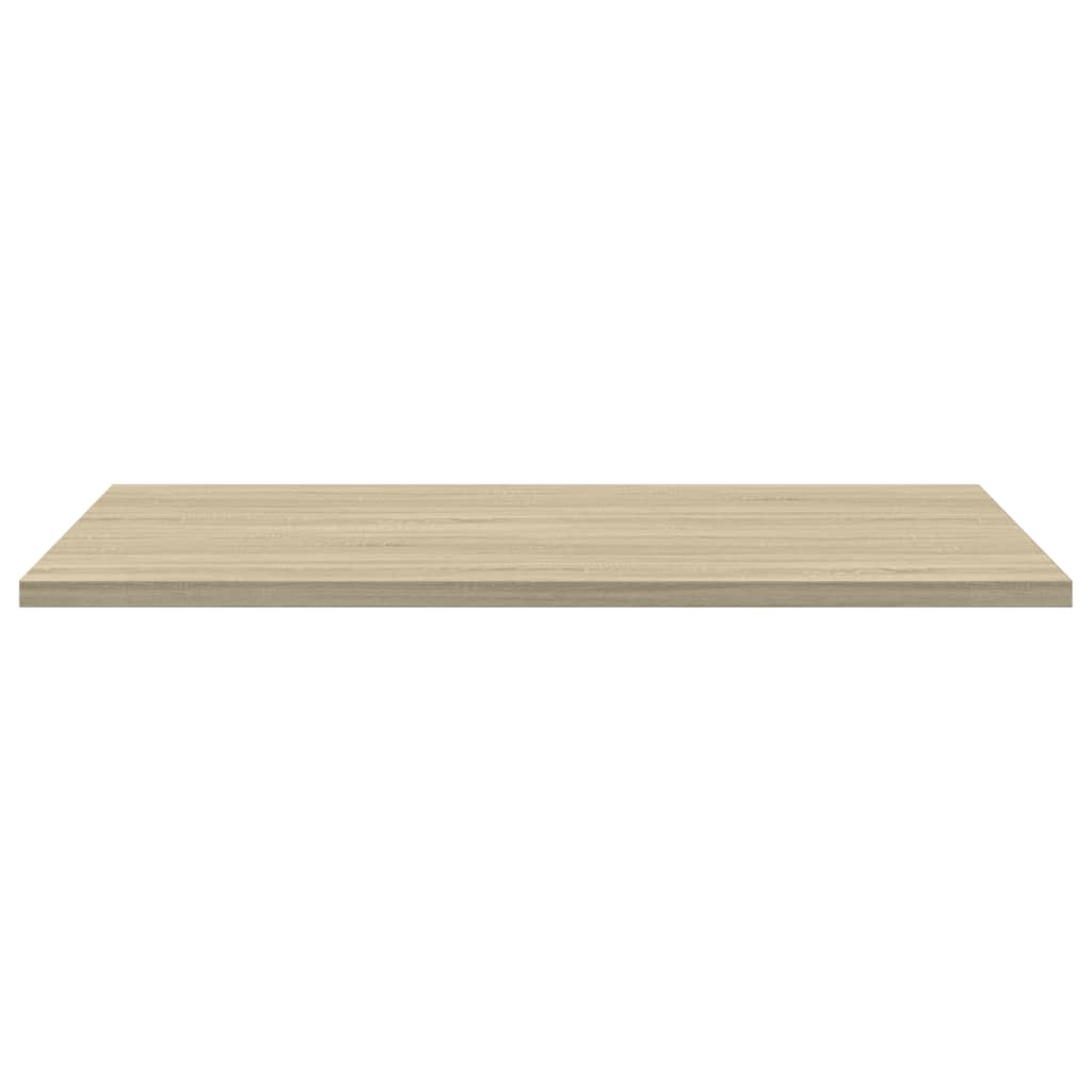 boghylder 8 stk. 60x50x1,5 cm spånplade sonoma-eg