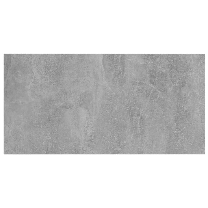 boghylder 8 stk. 80x30x1,5 cm konstrueret træ betongrå