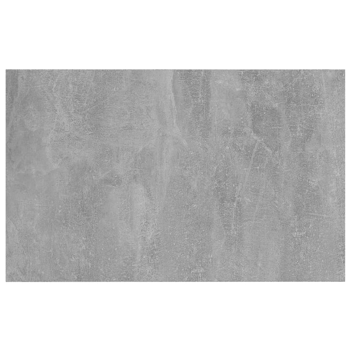 boghylder 4 stk. 80x50x1,5 cm konstrueret træ betongrå