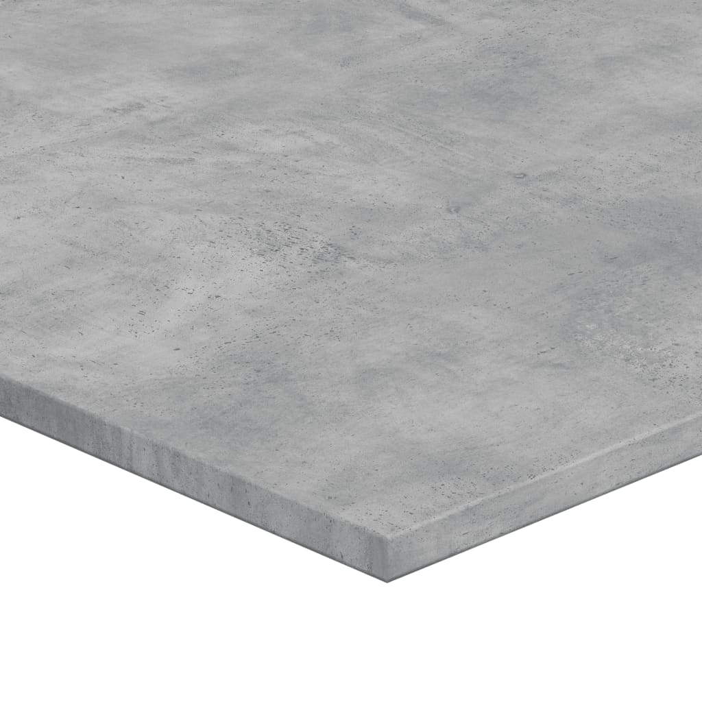 boghylder 4 stk. 100x50x1,5 cm konstrueret træ betongrå