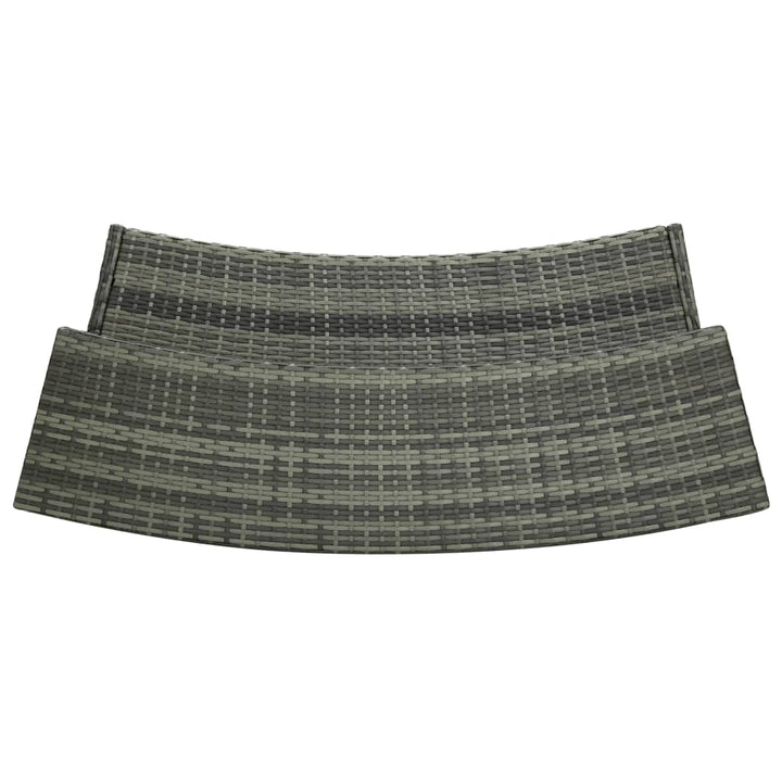 barsæt til haven 3 dele med hynder grå