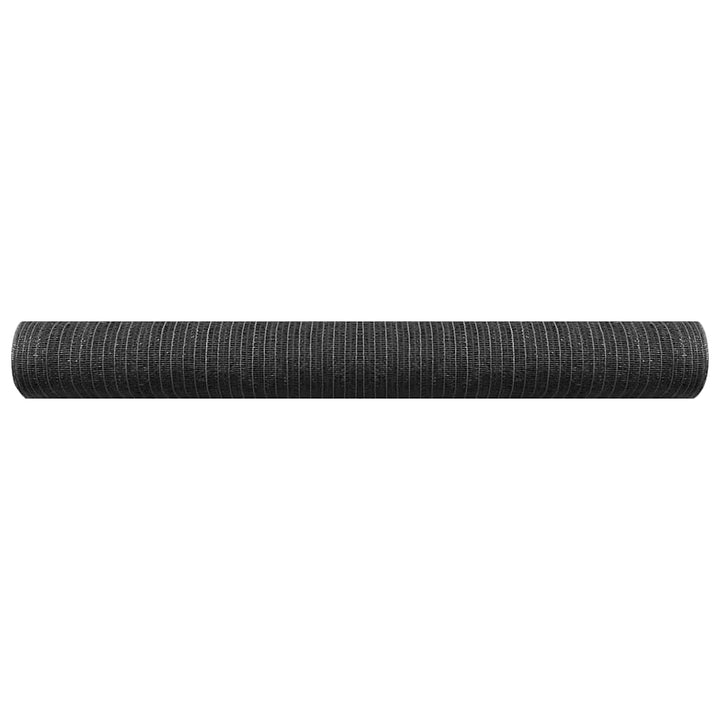 afskærmning 1,8x25 m 75 g/m² HDPE antracitgrå