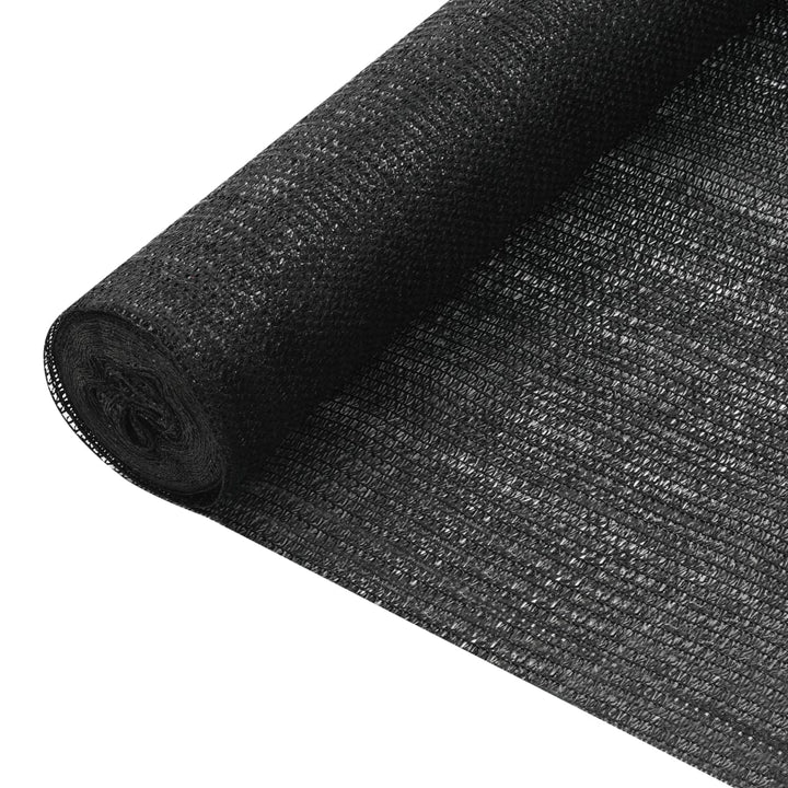 afskærmning 2x10 m HDPE 75 g/m² sort