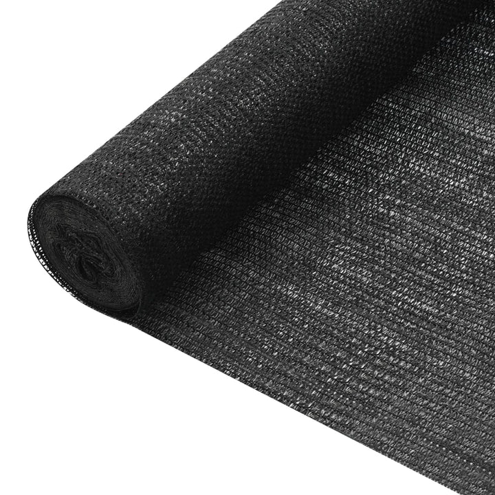 afskærmning 2x50 m HDPE 75 g/m² sort