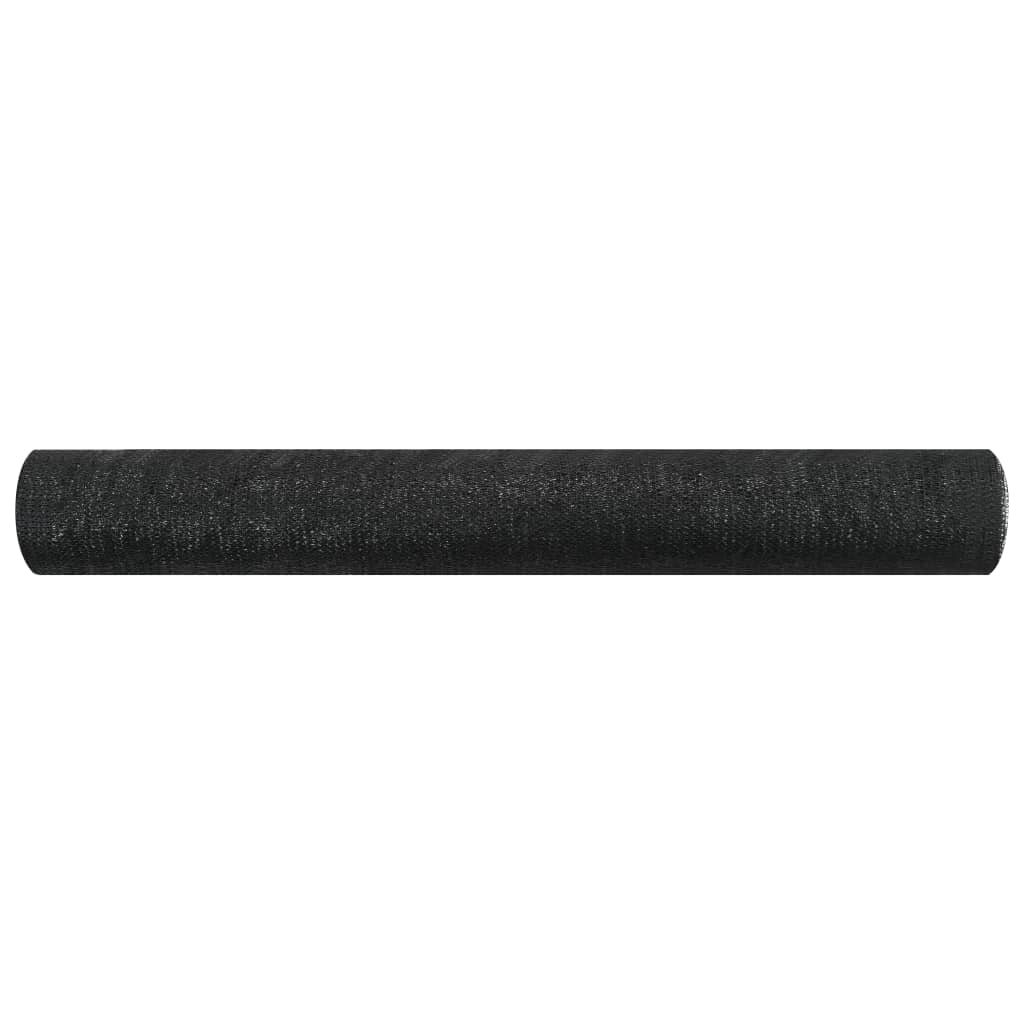 afskærmning 2x50 m HDPE 75 g/m² sort