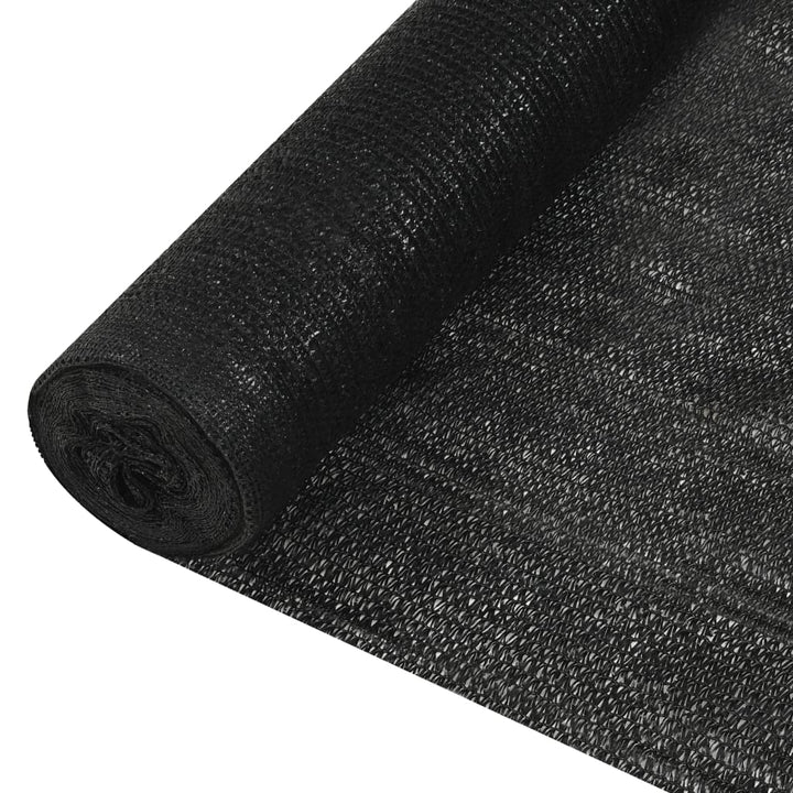 afskærmning 2x10 m HDPE 150 g/m² sort