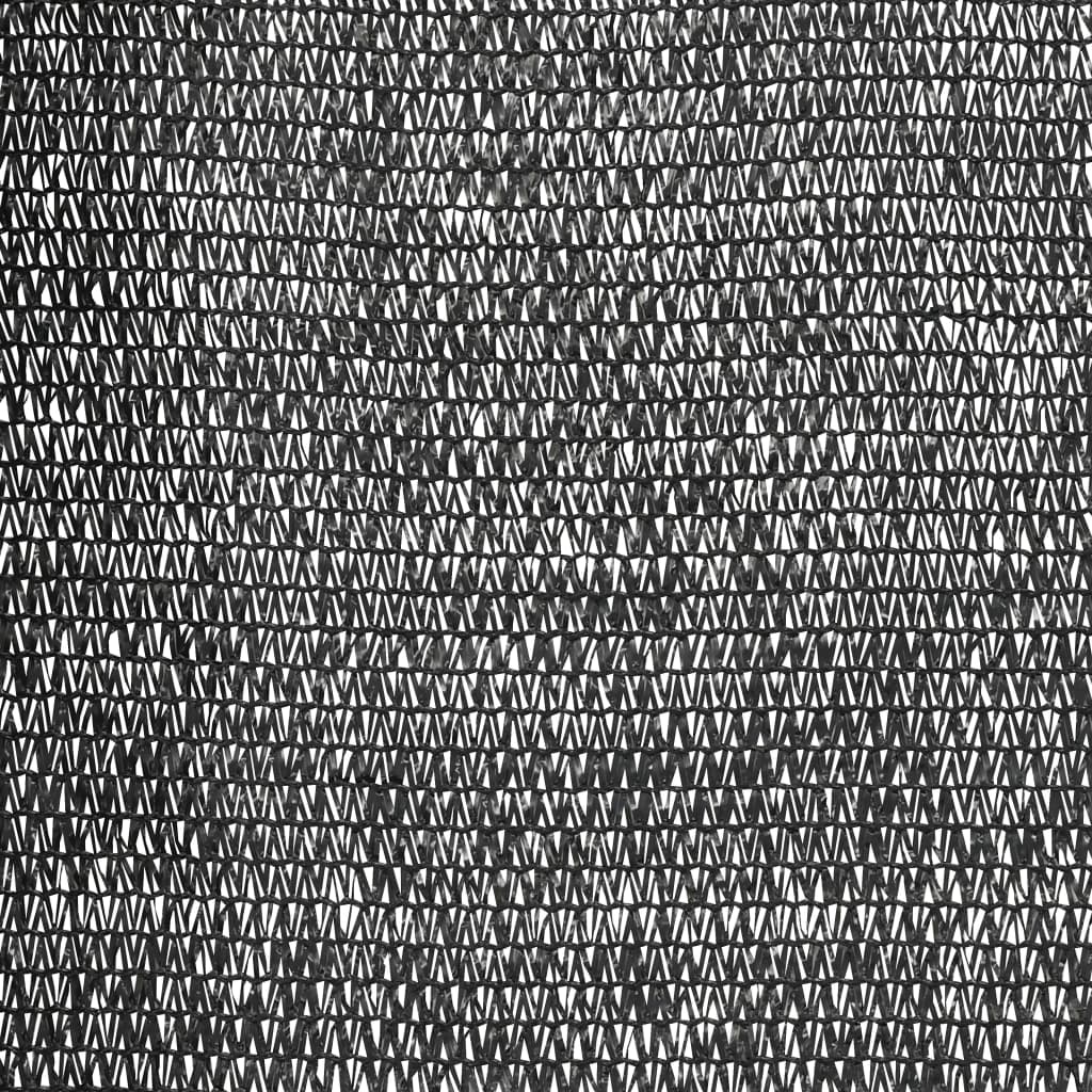 afskærmning 3,6x25 m HDPE 150 g/m² sort