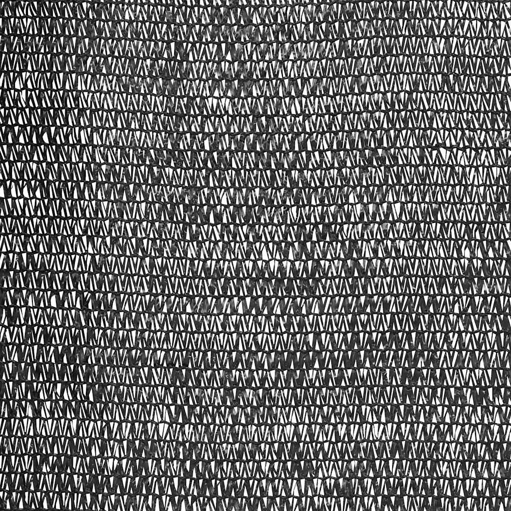 afskærmning 1,2x10 m HDPE 195 g/m² sort
