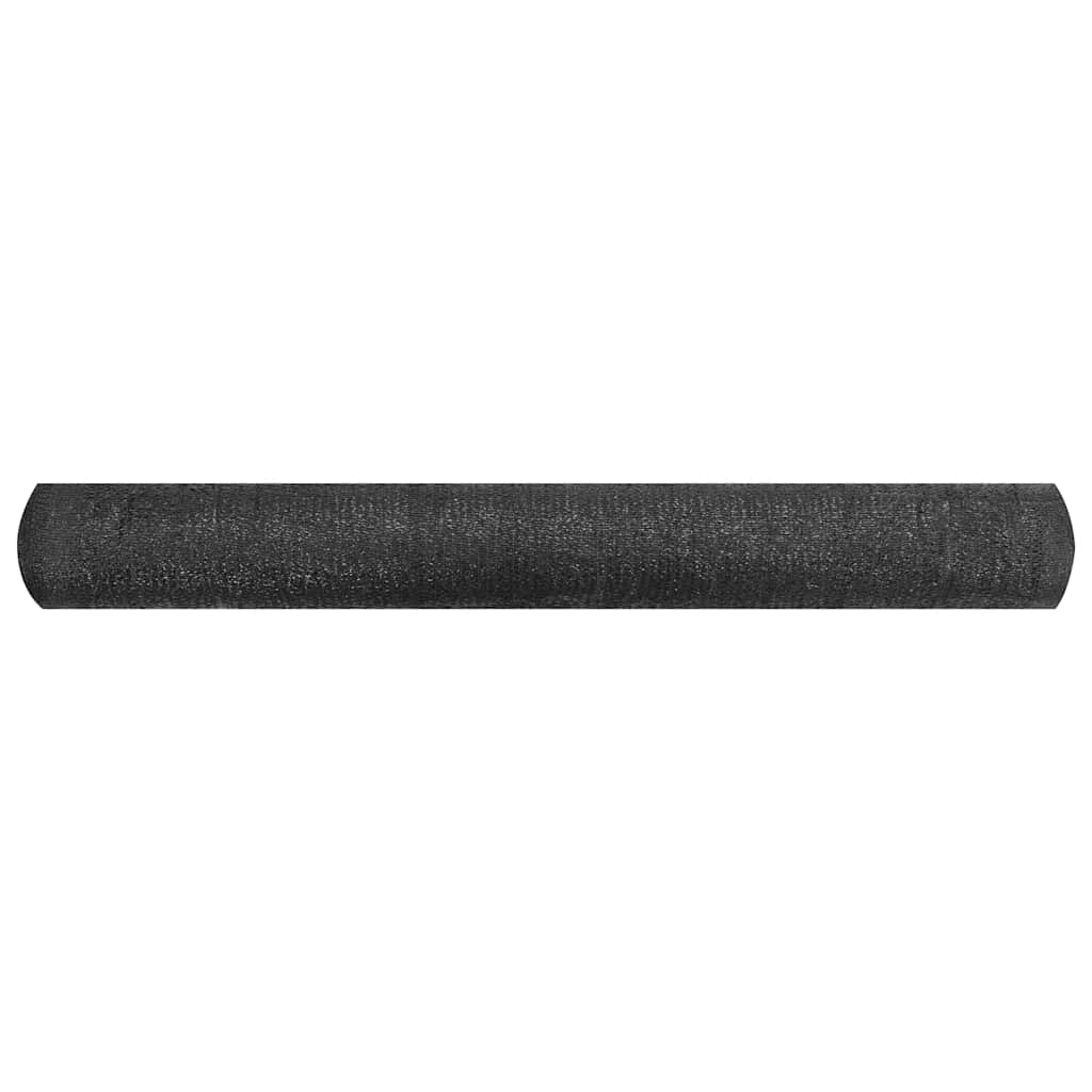 afskærmning 1,8x25 m HDPE 195 g/m² sort
