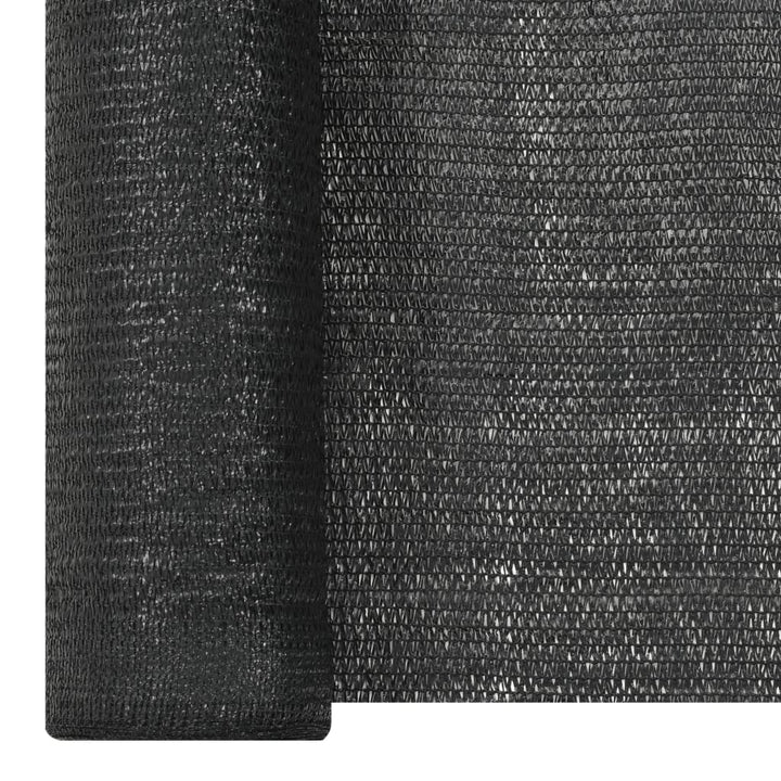 afskærmning 1,8x50 m HDPE 195 g/m² sort